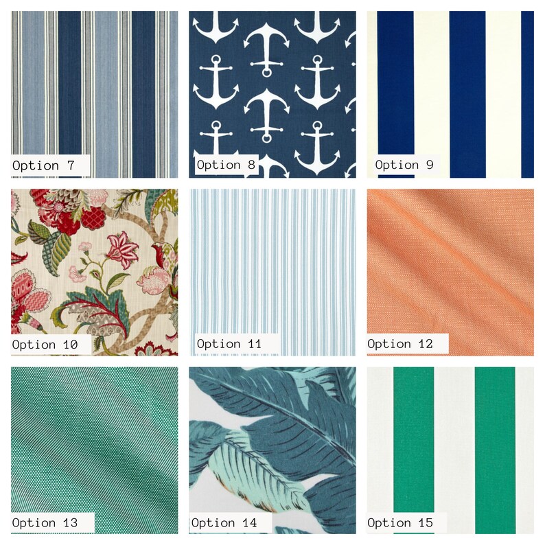 Hampton Style Chair Pads Chair Cushions Wicker Chair Etsy