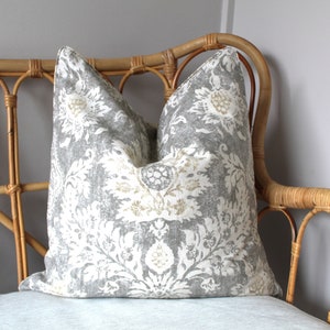 Rustic cushions, off white cushion covers, Reversible Cushions, Damask pattern cushions, Made in Australia