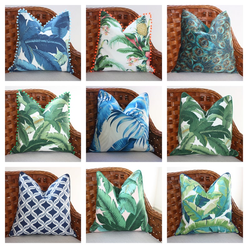 Tommy Bahama Cushion Outdoor Cushions Outdoor Pillow Covers Etsy