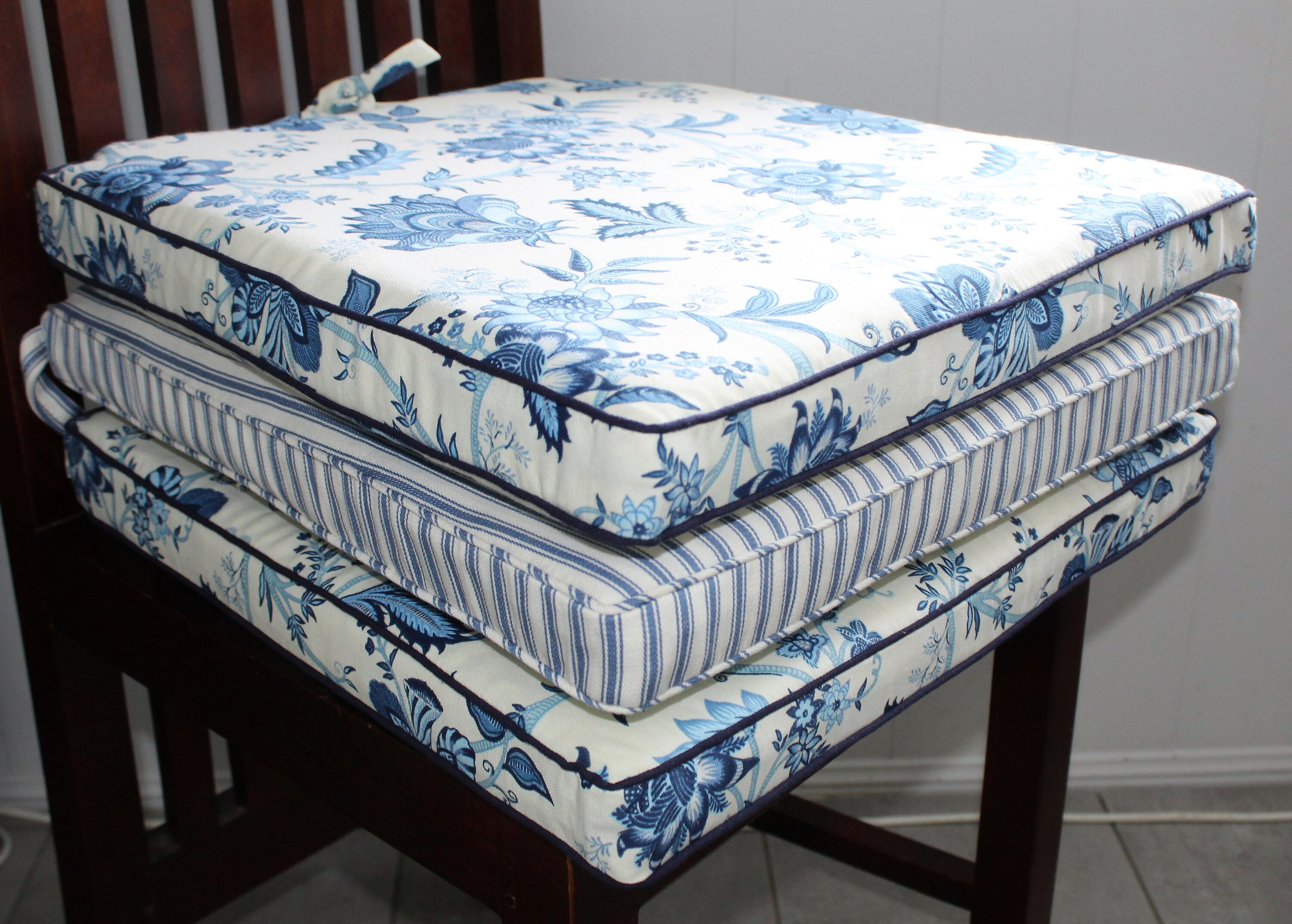 Hampton Style Chair Pads Chair Cushions Wicker Chair Etsy Australia