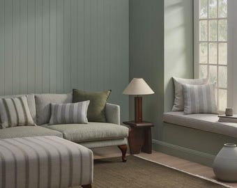 Custom Bench Cushion | Australian Made Window Seat, Tropical  Hampton Style, Designer Fabric, Warwick Cushions