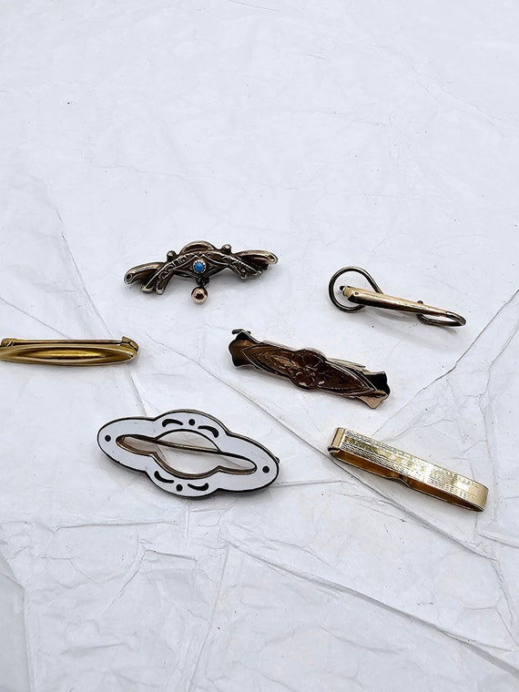 Darling Collection of Tiny Antique Lingerie Pins; 