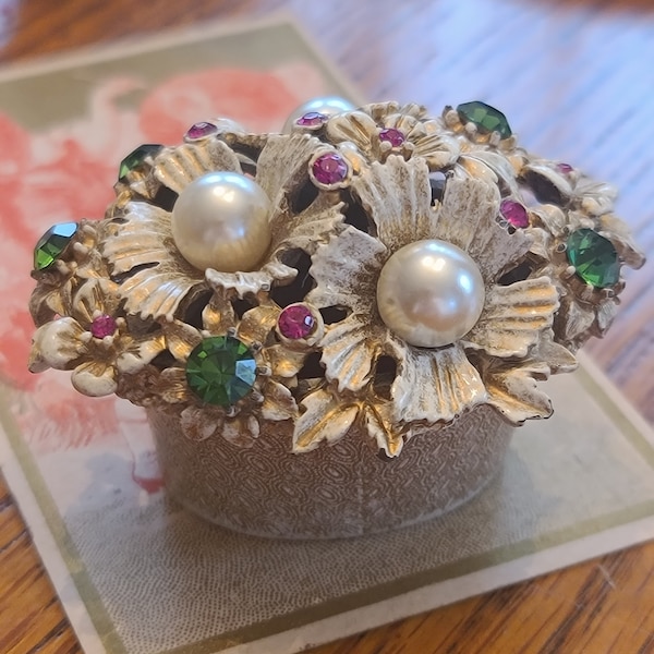Boîte à bijoux Sweet Little Florenz - Panier de fleurs