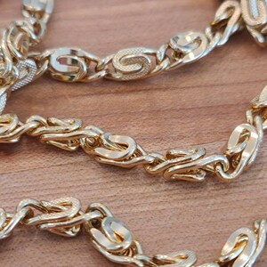 Long Chunky Hattie Carnegie Chain Necklace image 4