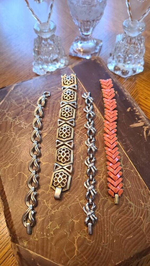 Excellent Collection of Trifari Mid-Century Bracel