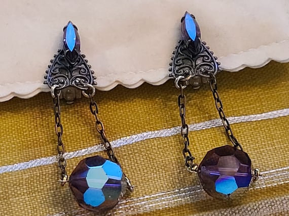 Fabulous Lewis Segal California Dangle Earrings
