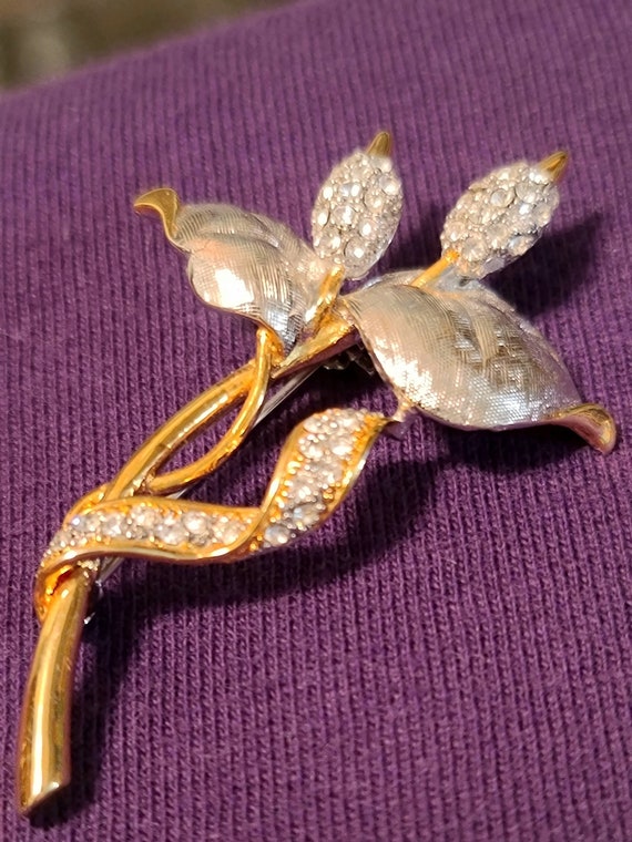 Very Rare Calla Lily Brooch from the Elizabeth Taylor… - Gem