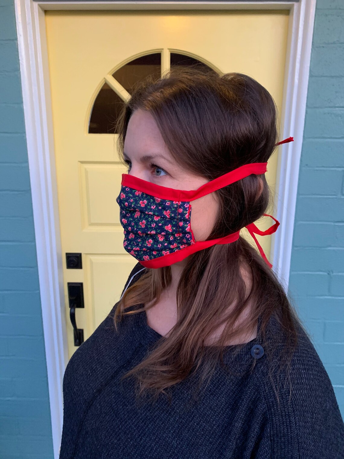 Fabric Face Mask Sturdy Reusable Washable Face Covering Etsy