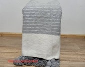 Free shipping,Moroccan blanket, pom blankets,bed spread,moroccan throw blanket,cotton moroccan bedding,pom throw blankets,moroccan decor