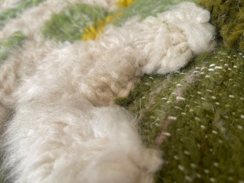 Handmade Moss Green Moroccan Rug, Berber Wool Area Rug - Etsy