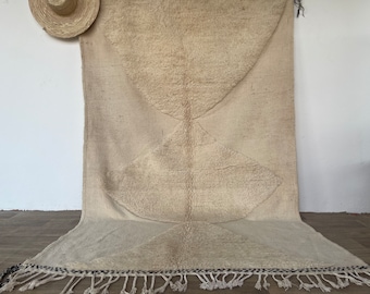 Tappeto Beni Ourain fatto a mano 8x10 – Tappeto berbero marocchino in lana