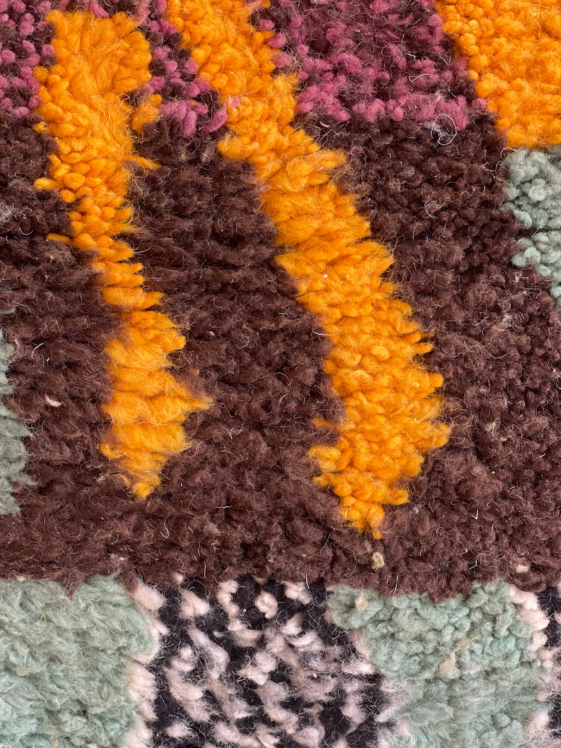 Berber Runner Rug Custom Beni Ourain Rug Runner Woven Rug