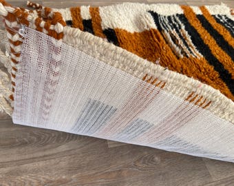 ヴィンテージ トルコ ラグ ランナー 85 x 350 cm、ピンク ボヘミアン