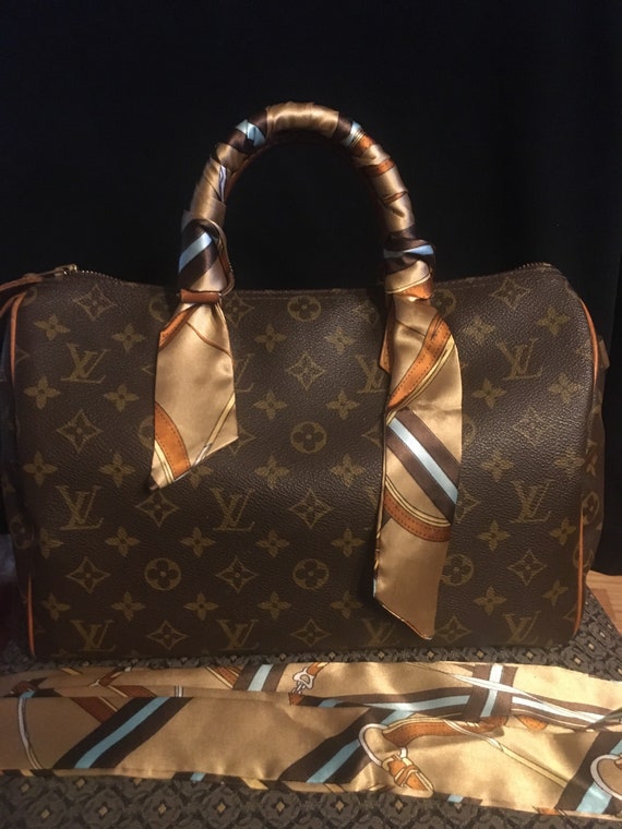 Louis Vuitton Twilly Scarf, Small Wallet, and Two Clear Monogram