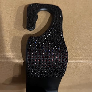 Black Cherry Kristall Auto Geldbörse Haken: Bling Auto Accessoire