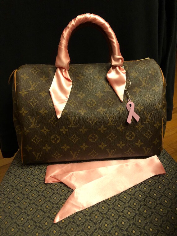 Louis Vuitton Handbags: How to Simple-Wrap Handles to Protect Vachetta  Leather, Scarf Twilly Bandeau 