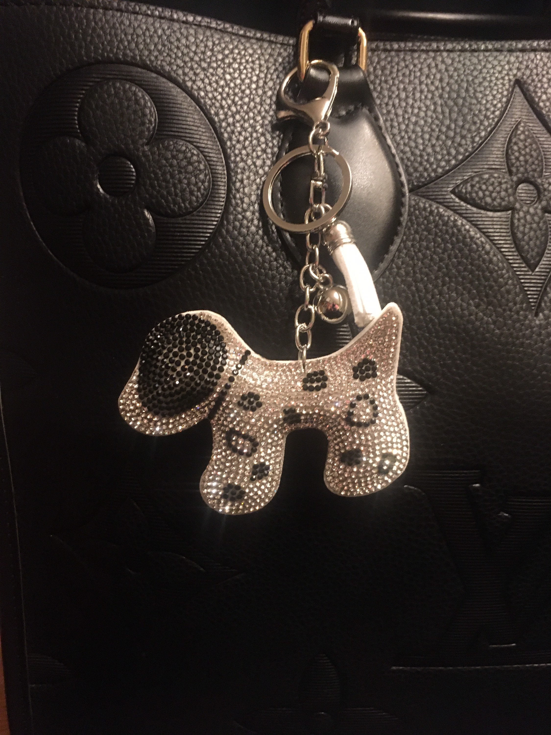 LV dog key chain, Women's Fashion, Muslimah Fashion, Accessories on  Carousell