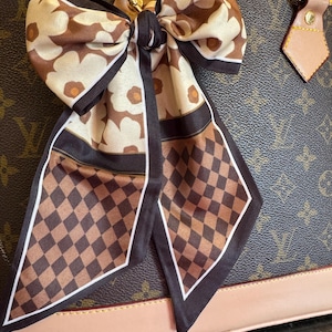 Louis Vuitton Checkered Keychain - Etsy