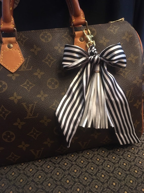lv scarf for purse handle