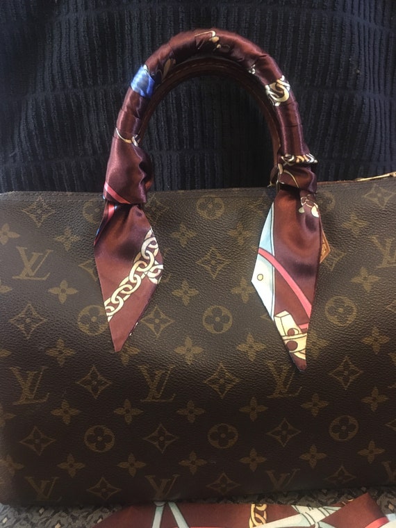 lv purse scarf for handbags designer
