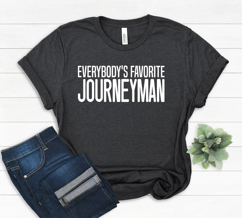 Electrician Journeyman T-Shirt: Bella+Canvas Soft Cotton Tee image 2