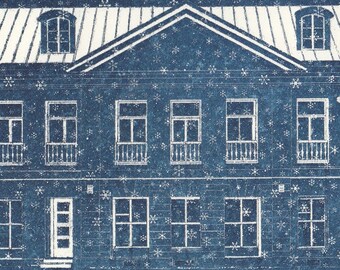 Sederholm House, etching and aquatint