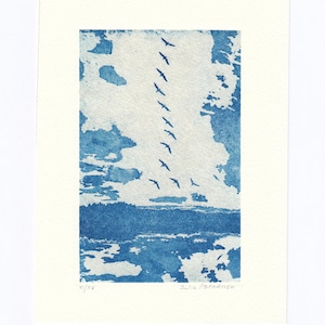 Birds, etching&aquatint