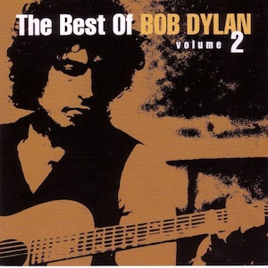BOB DYLAN Original Raro "Best of Volume 2" Cartaz Promocional de Loja de Discos 2000