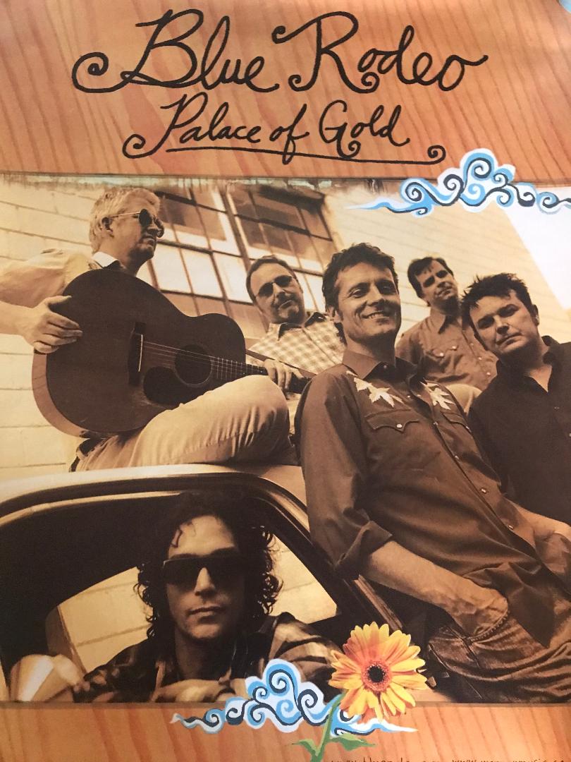 Blue Rodeo Original Promotional Poster Palace of Gold - Etsy