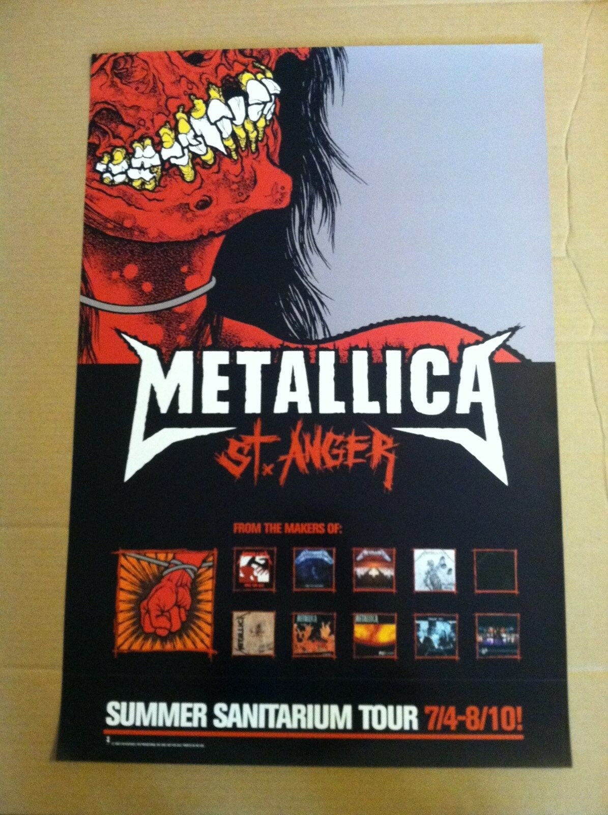 METALLICA ORIGINAL St.anger Promo Poster - Etsy