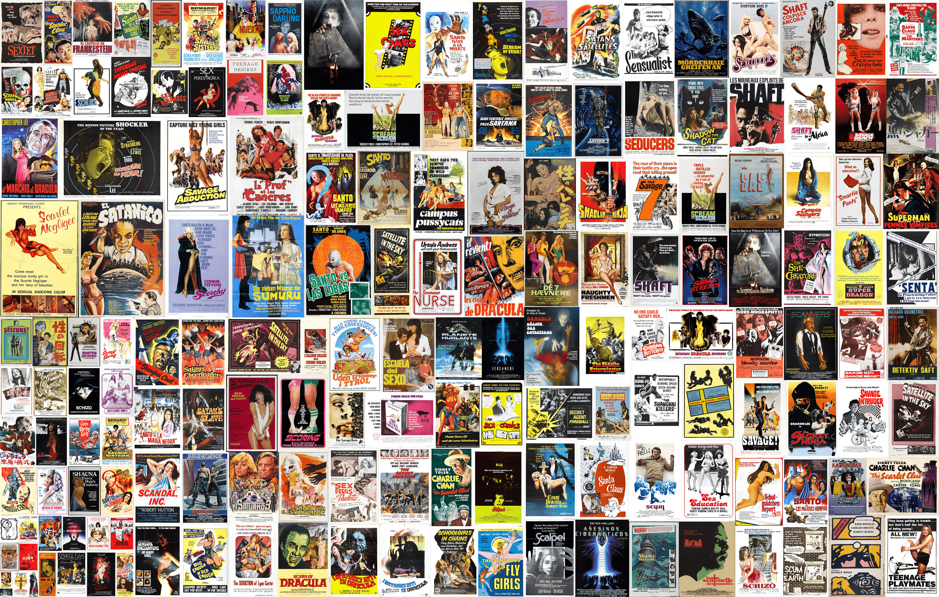 5500+ Vintage Retro DIGITAL Movie Poster Collection - JPG Format