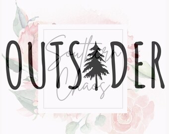 Outsider PNG (Digital Download)