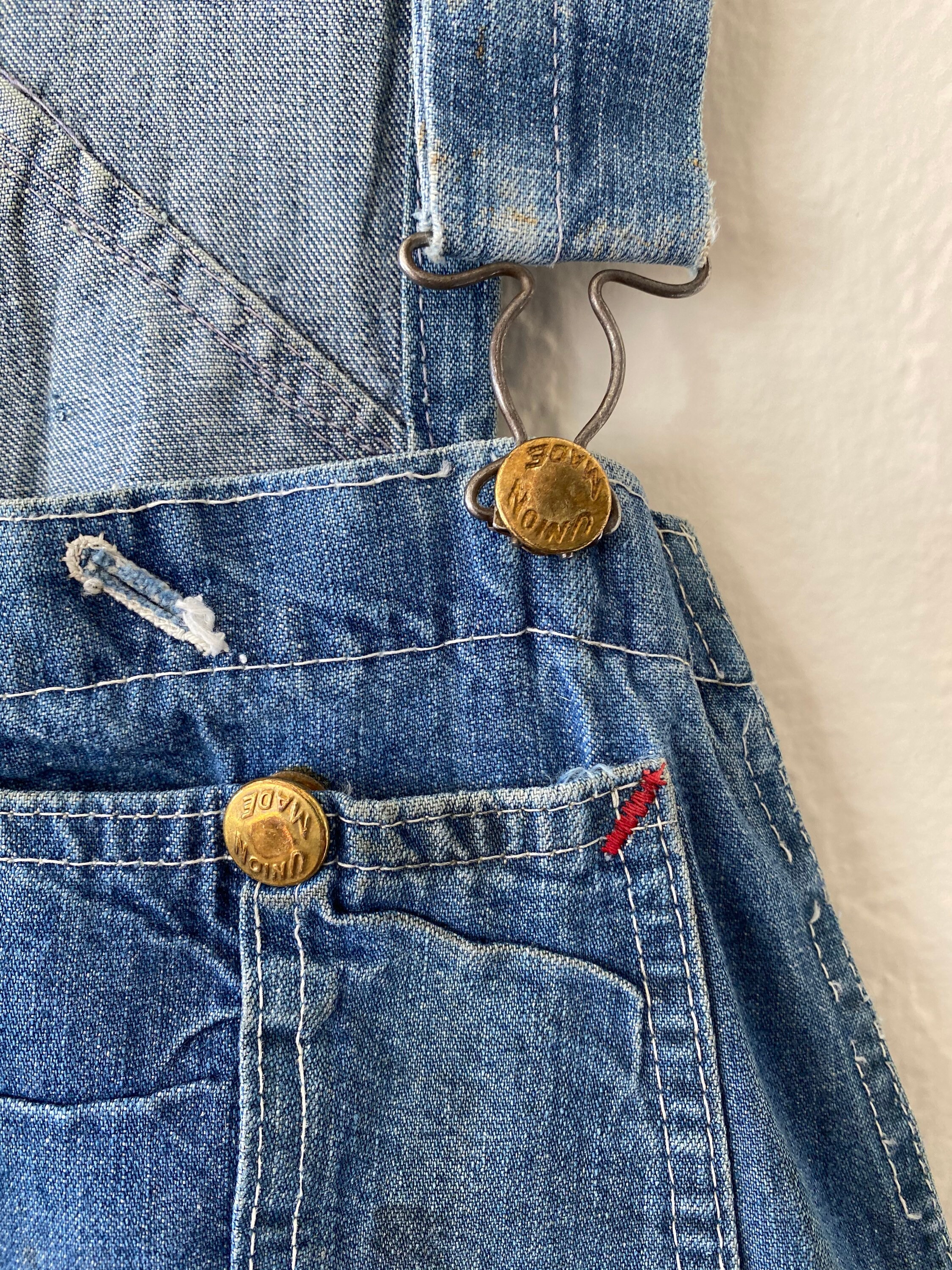 Vintage Union Made Overalls - Etsy Vintage Union Made Overalls - Etsy
