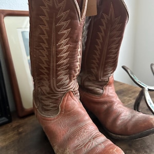 Vintage Tony Lama Cowboy Boots