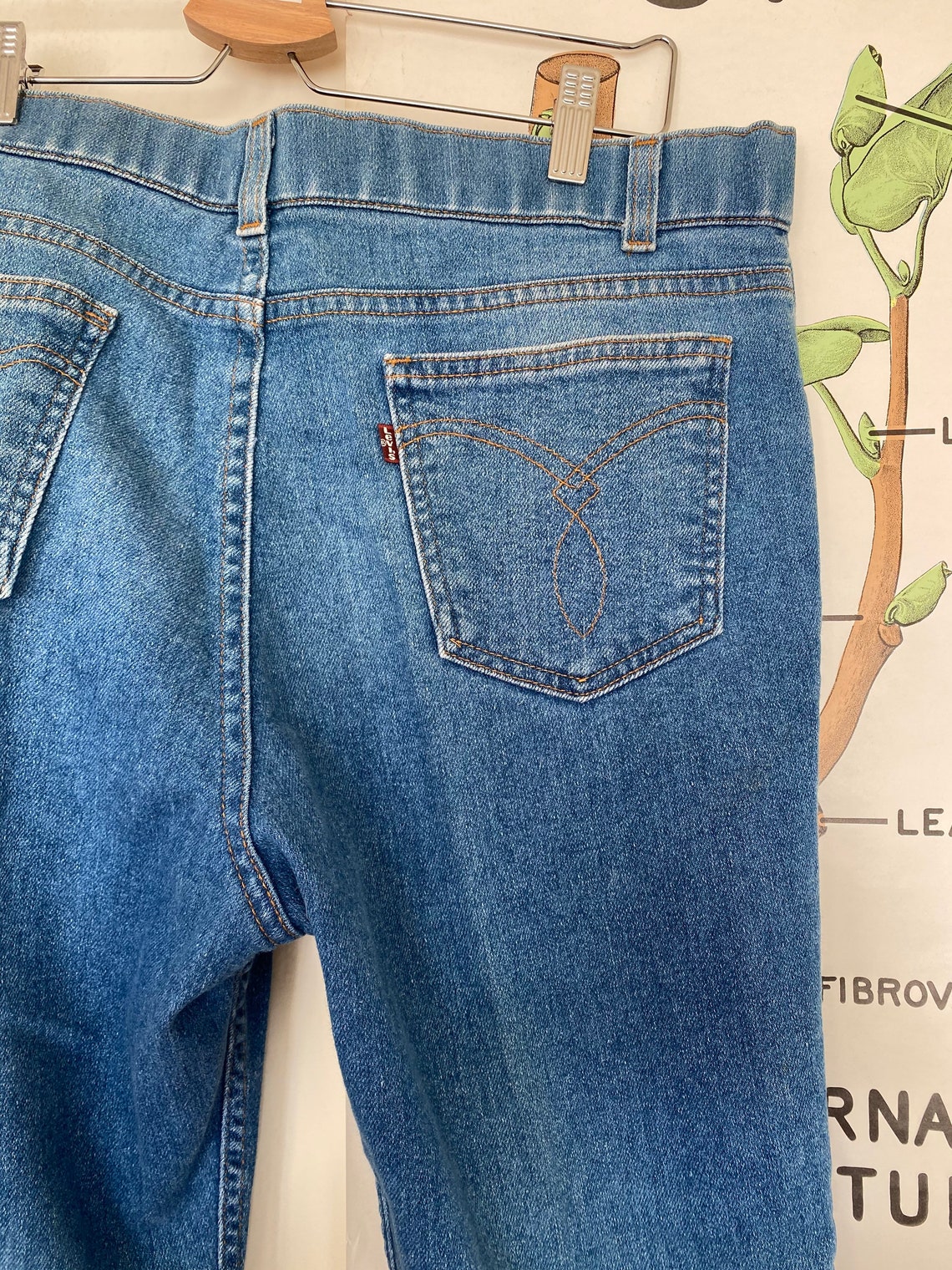 Vintage Action Jeans Levis Etsy