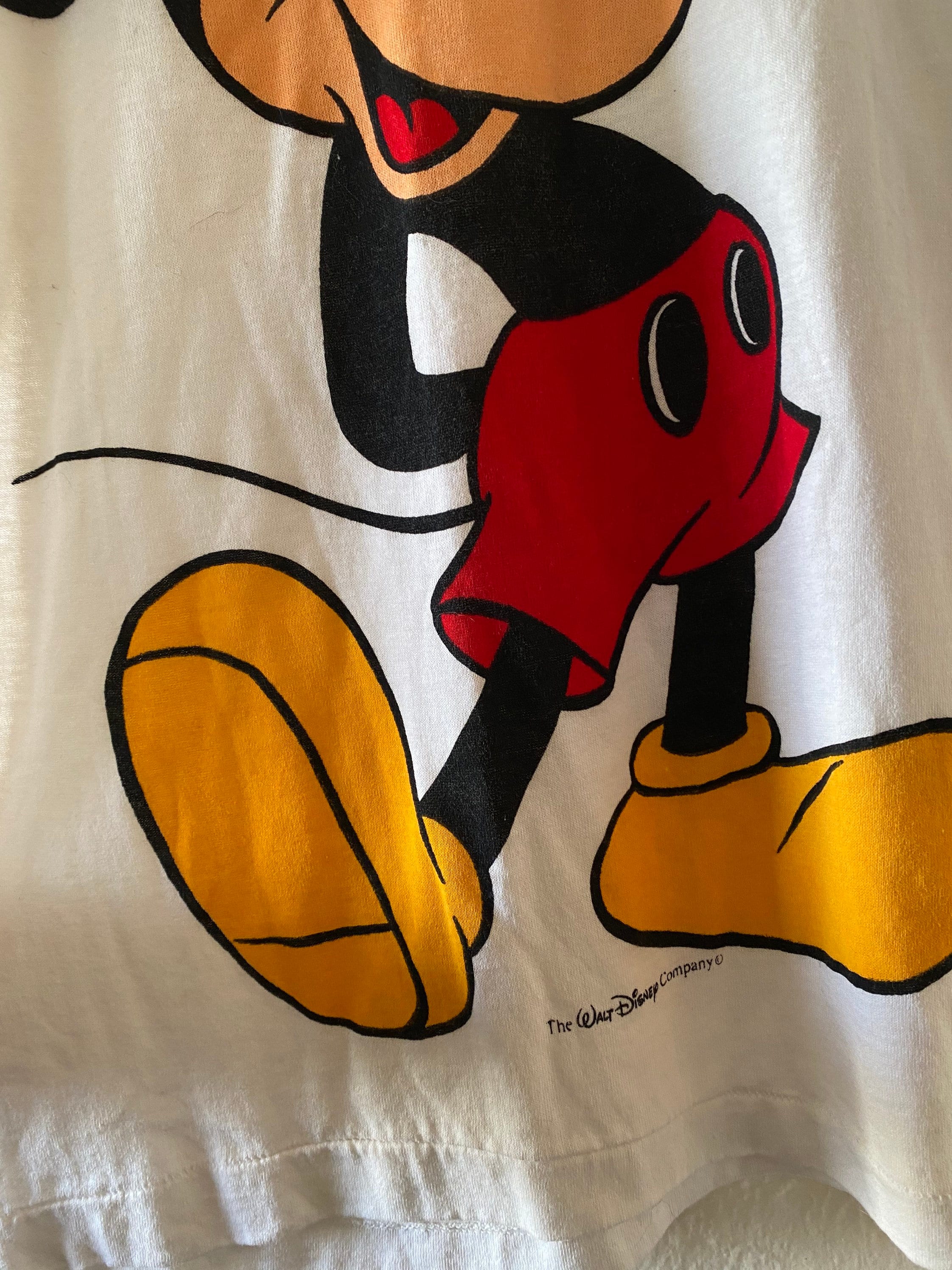 Vintage 70s Champion Mickey Mouse T-shirt - Etsy