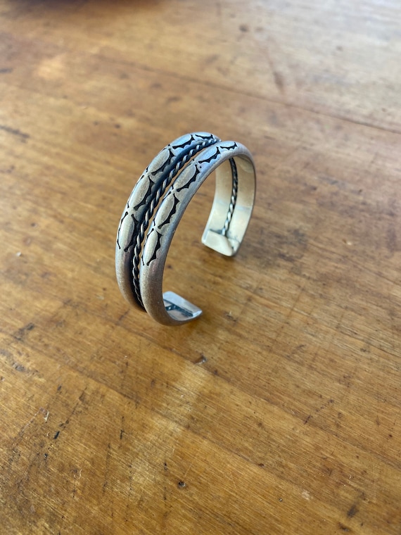 Old Pawn Stamp Bracelet