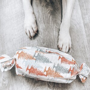 tootsie roll dog toy