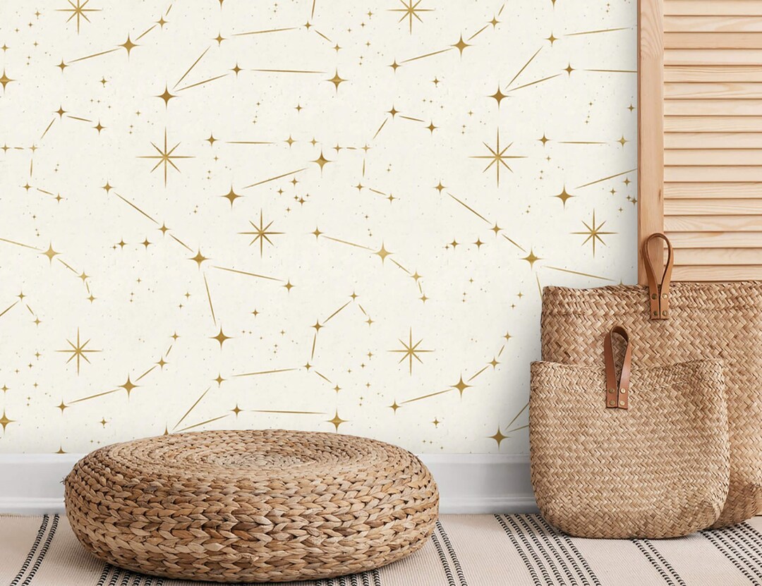 Celestial Wallpaper Peel and Stick Removable or Traditional - Etsy