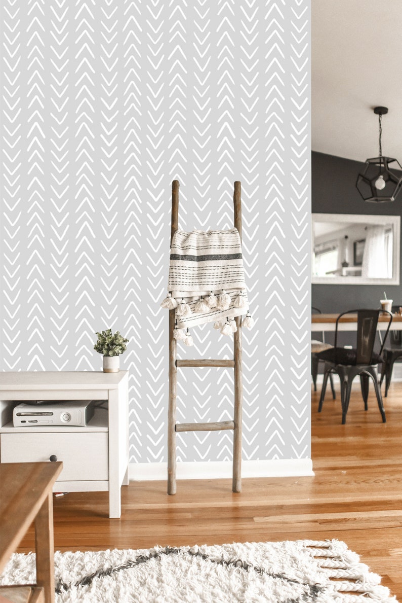 Peel and Stick Self Adhesive Herringbone Wallpaper Removable | Etsy