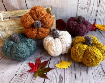 Knitted pumpkins, Fall decor, pumpkin decorations, pumpkin, autumn decorations