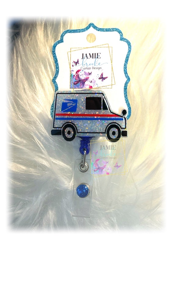 USPS Badge Reel Etsy