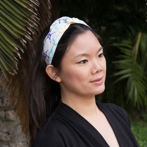 Turban Head Wrap Twist Headband with Wire | Orange Sea Star