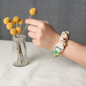 Handmade Floral Scrunchies | Hair Accessories | Sunflower