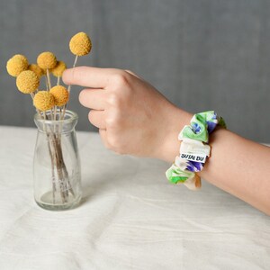 Handmade Floral Scrunchies | Hair Accessories | Anemone
