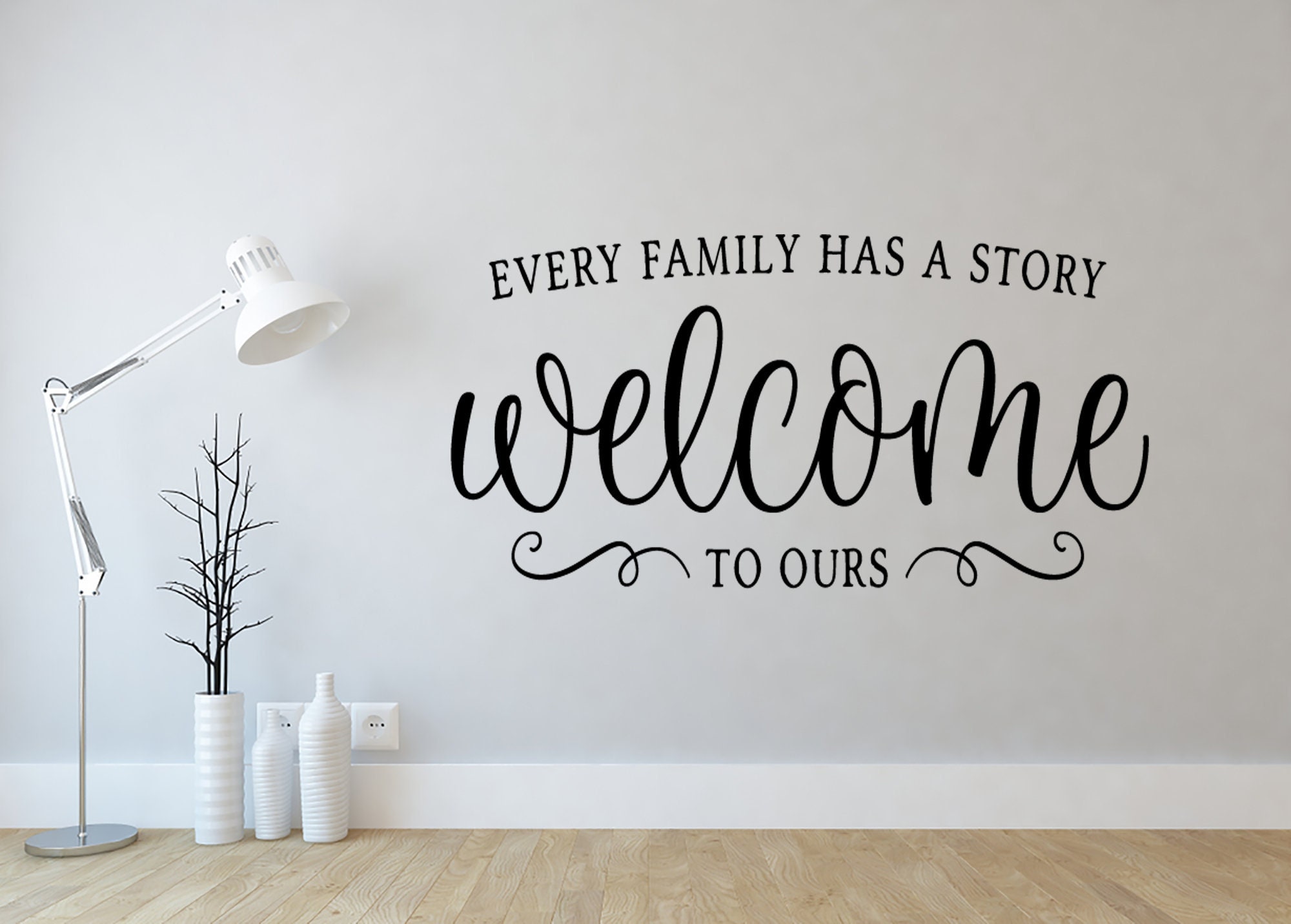 Elke familie heeft een verhaal inspirerende citaat muur Etsy Elke familie heeft een verhaal inspirerende citaat muur Etsy