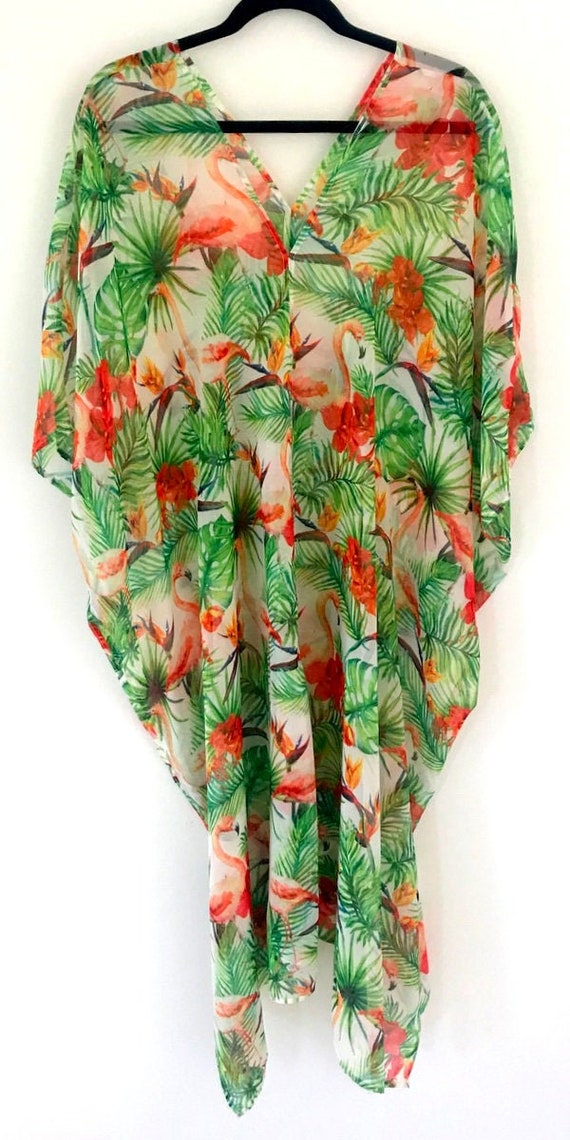 flamingo caftan