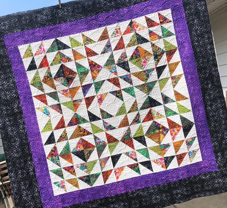 Professional Quilt Finishing Service Longarm Quilting Etsy