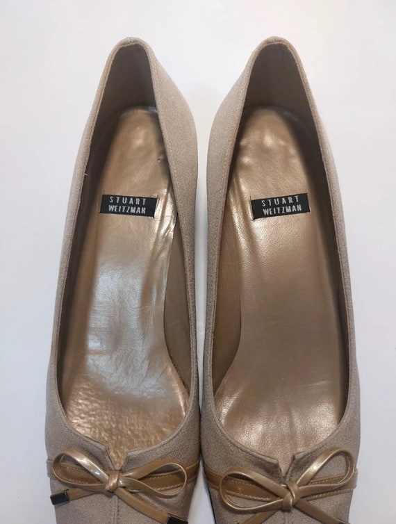 Stuart weitzman kitten heels vintage size 7 - image 2