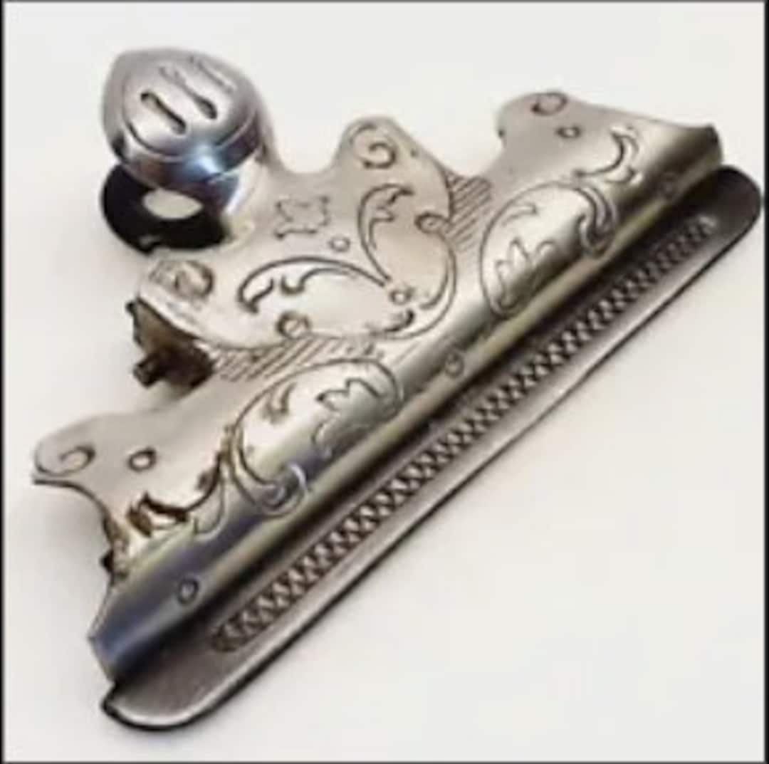 Vintage Paper Clip Clips Metal 10 Cm Antique 1930's Etsy